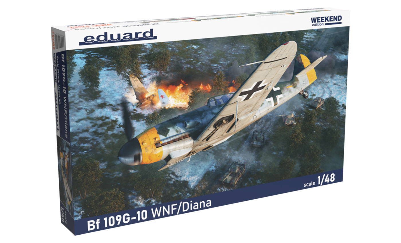 ED84182 Eduard 1/48 Bf 109G-10 WNF/ Diana Plastic Model Kit [84182] Eduard