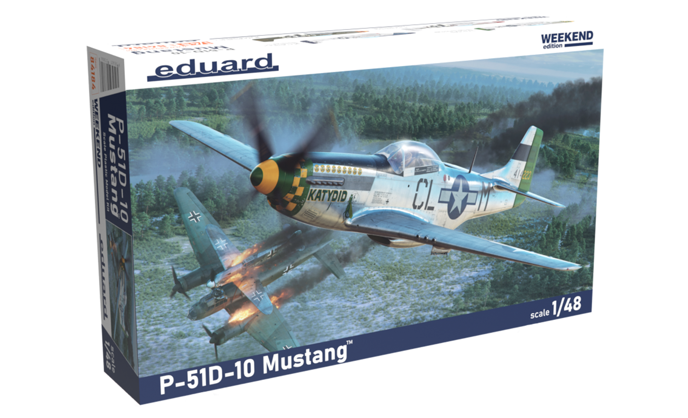 Eduard 1/48 P-51D-10 Mustang Plastic Model Kit