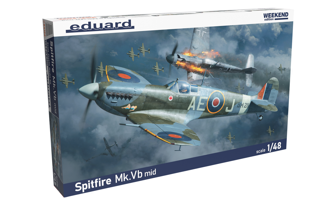 Eduard 1/48 Spitfire Mk. Vb mid Plastic Model Kit *Aust Decals*