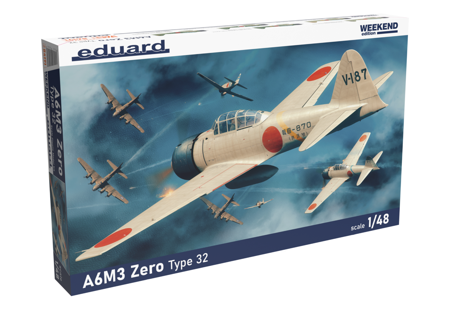 Eduard 1/48 A6M3 Zero Type 32 Plastic Model Kit
