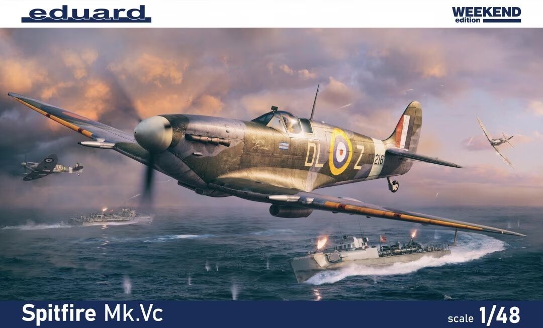 Eduard 1/48 Spitfire Mk.Vc Plastic Model Kit