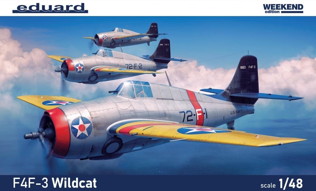 Eduard 1/48 F4F-3 Wildcat Plastic Model Kit