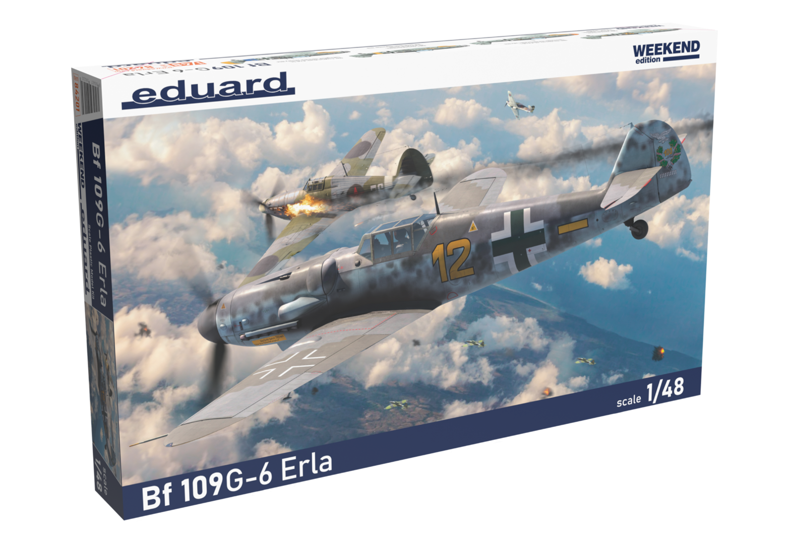 Eduard 1/48 Bf 109G-6 Erla Plastic Model Kit