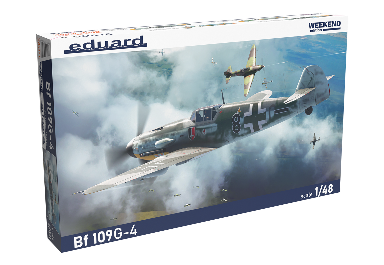 Eduard 1/48 Bf 109G-4 Plastic Model Kit