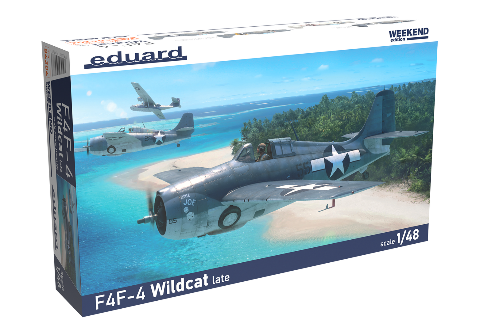 Eduard 1/48 F4F-4 Wildcat Late Plastic Model Kit