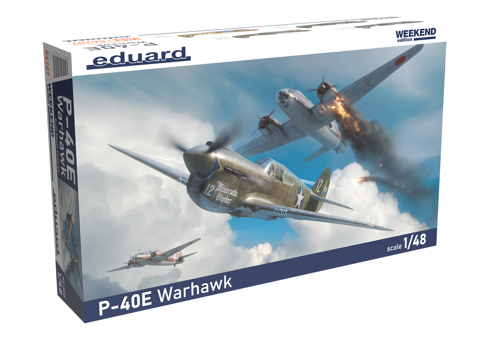 Eduard 1/48 P-40E Warhawk Plastic Model Kit