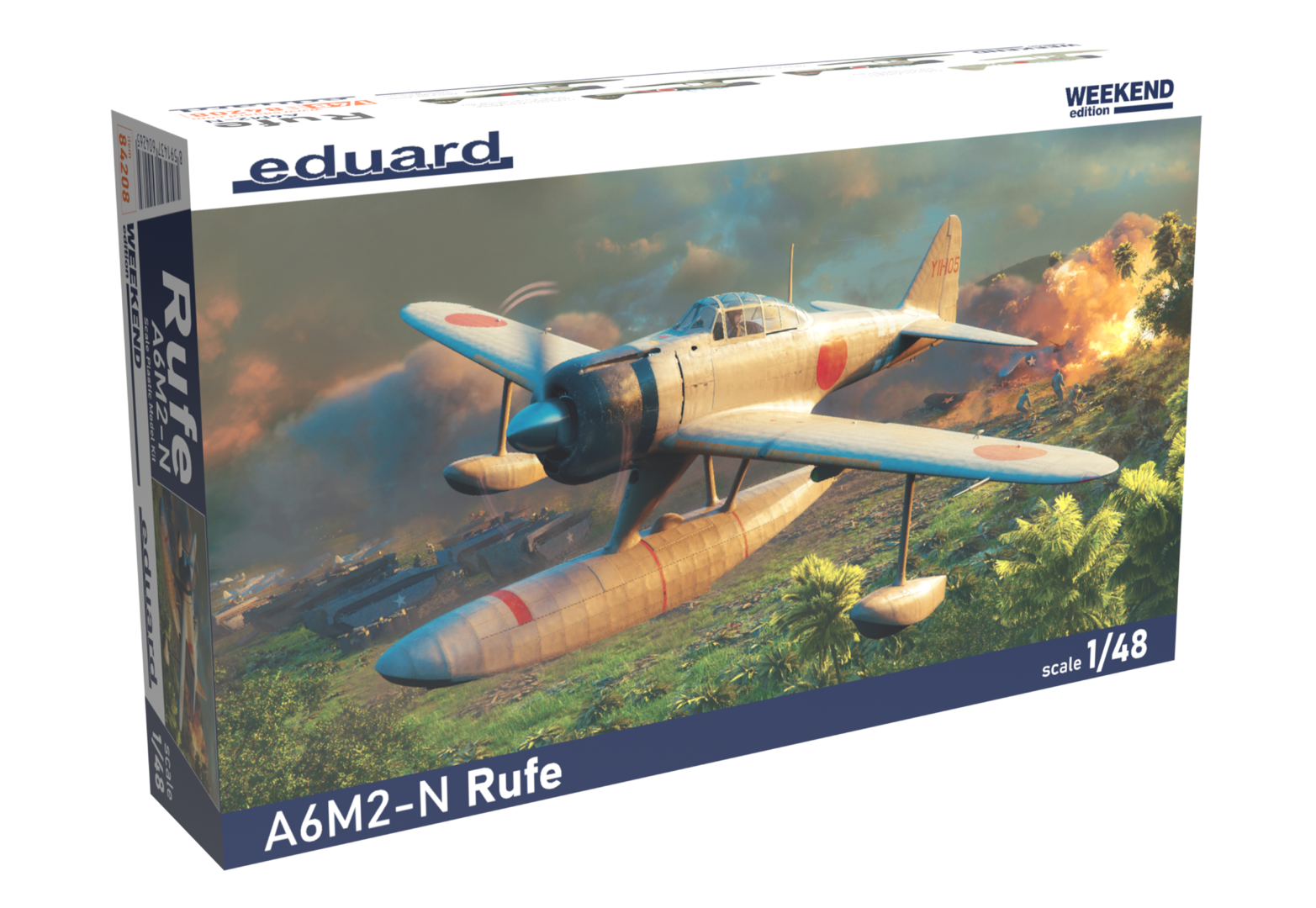 Eduard 1/48 A6M2-N Rufe Plastic Model Kit