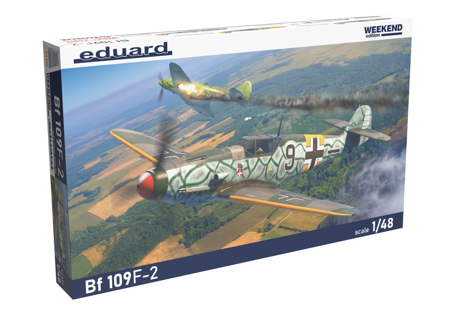 Eduard 1/48 Bf 109F-2 Plastic Model Kit