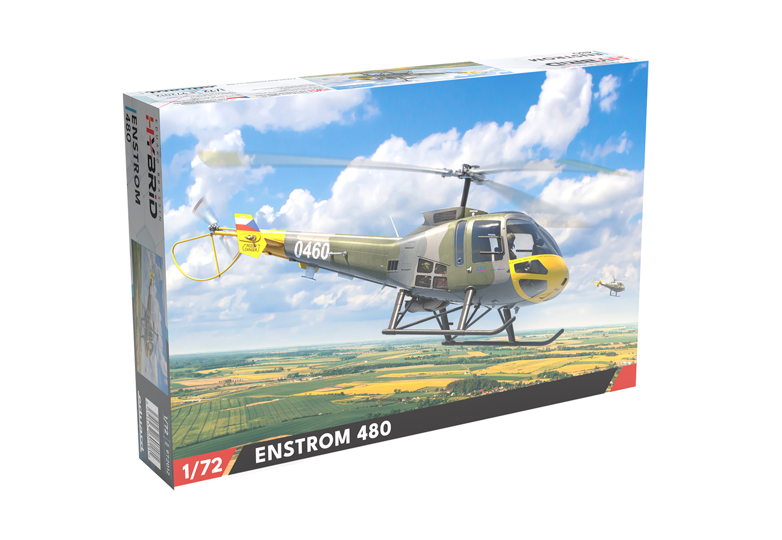 Eduard 1/72 ENSTROM 480 Plastic Model Kit