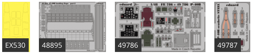 EDBIG49160 Eduard 1/48 P-40B Eduard