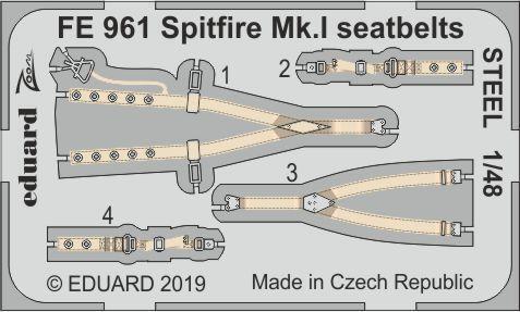 EDBIG49224 Eduard 1/48 Spitfire Mk.I Big Ed Detail Set (Tamiya) Eduard