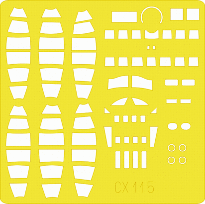 EDCX115 Eduard 1/72 PBY-5 Catalina Mask Set (Academy) [CX115] Eduard