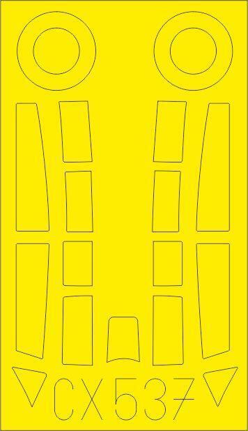 EDCX537 Eduard 1/72 Me 262B-1 Masking sheet Eduard