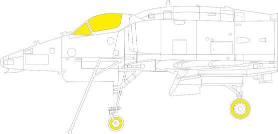 EDCX632 Eduard 1/72 A-4M Mask [CX632] Eduard