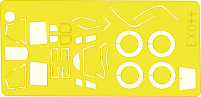 EDEX044 Eduard 1/48 Beaufighter Mask Set (Tamiya) [EX044] Eduard