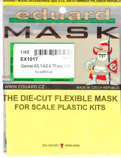 Eduard 1/48 Gannet AS.1/AS.4 TFace (Airfix) Mask