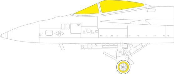 EDEX787 Eduard 1/48 F/A-18E TFace Mask Eduard