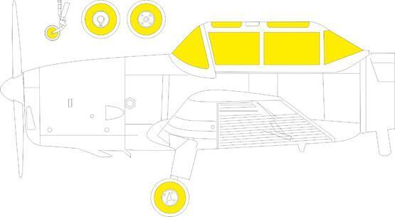 EDEX810 Eduard 1/48 Chipmunk T.10 TFace Mask Eduard