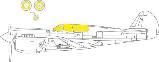 EDEX818 Eduard 1/48 P-40N TFace Mask Eduard