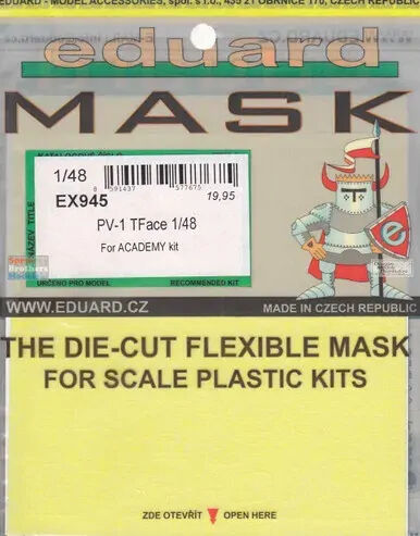 Eduard 1/48 USN PV-1 TFace (Academy) Mask
