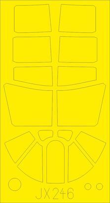 EDJX246 Eduard 1/32 P-40N Mask Eduard
