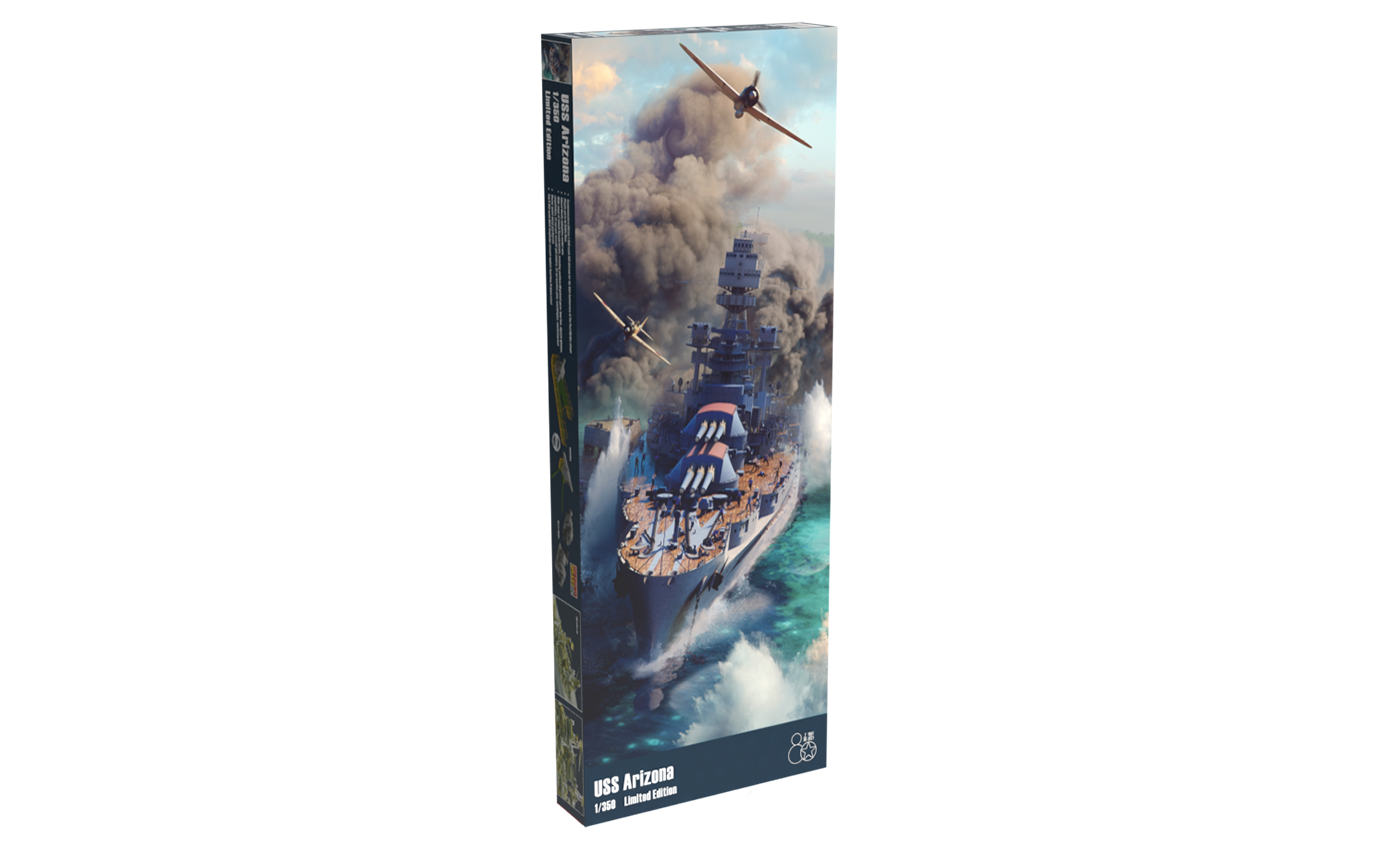 EDLN01 Eduard 1/350 USS Arizona Limited edition for LN01 [LN01] Eduard