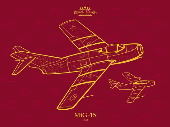 EDR0011 Eduard 1/72 MiG-15 QUATTRO COMBO Plastic Model Kit Eduard