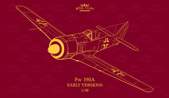 EDR0016 Eduard 1/48 Fw 190A early versions Plastic Model Kit Eduard