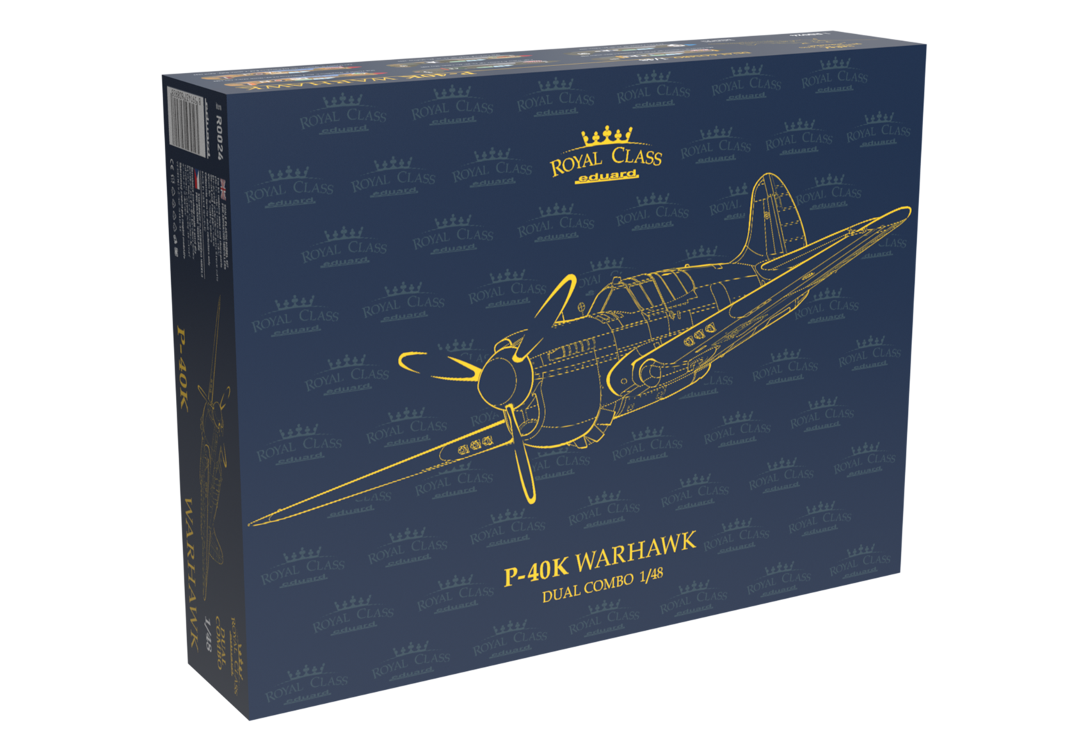 Eduard 1/48 P-40K Warhawk Dual Combo Plastic Model Kit