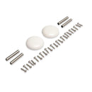 EFL-1385 E-Flite Tundra Beadlock Hubcaps, Locking Screws, Axle Spacers and Air Valve Plugs E-FLITE