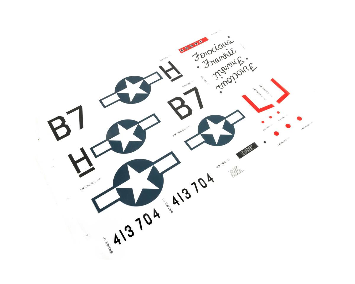 E-Flite Decal Sheet, P-51 1.0m EFL-1740