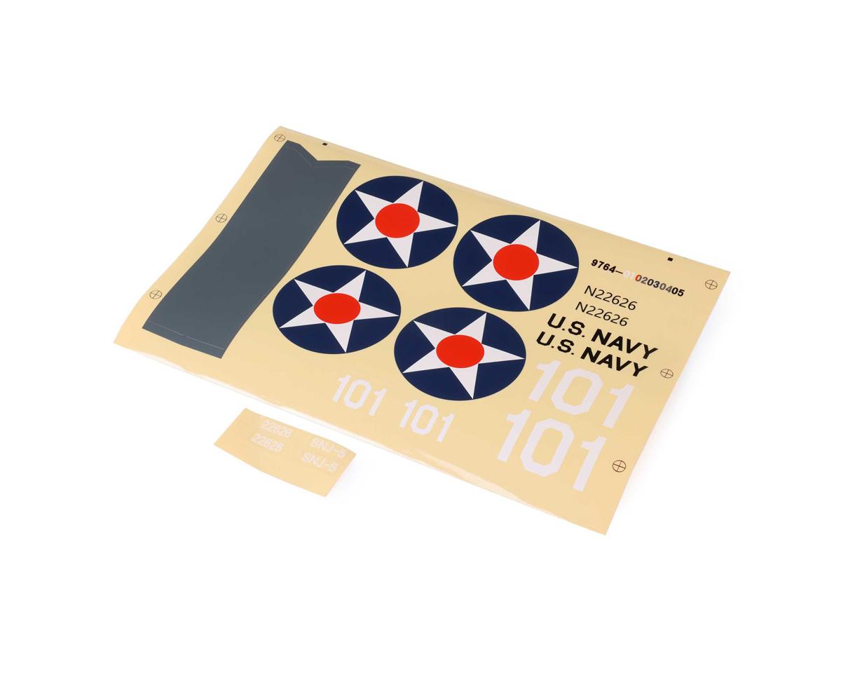 E-Flite Decal Set, SNJ-5 AT-6 - EFL-2976