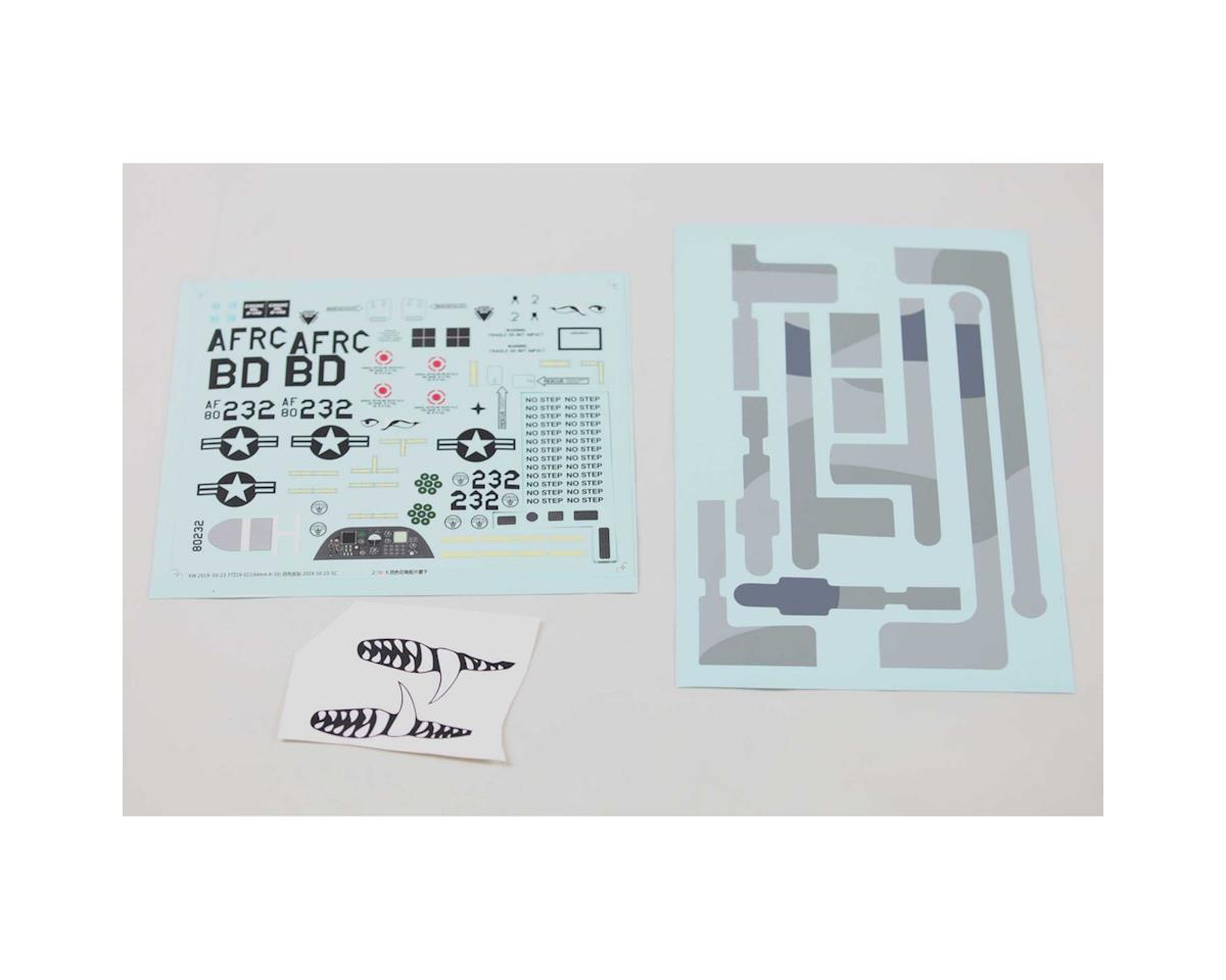 EFL01186 E-Flite Decal Set, A-10 Thunderbolt II 64mm EDF E-FLITE