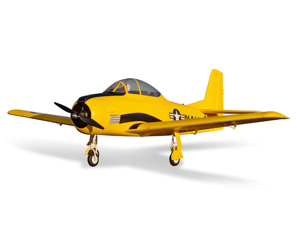 EFL013550 E-Flite Carbon Z T-28 Trojan 2.0m with SAFE and AS3X, BNF Basic, EFL013550