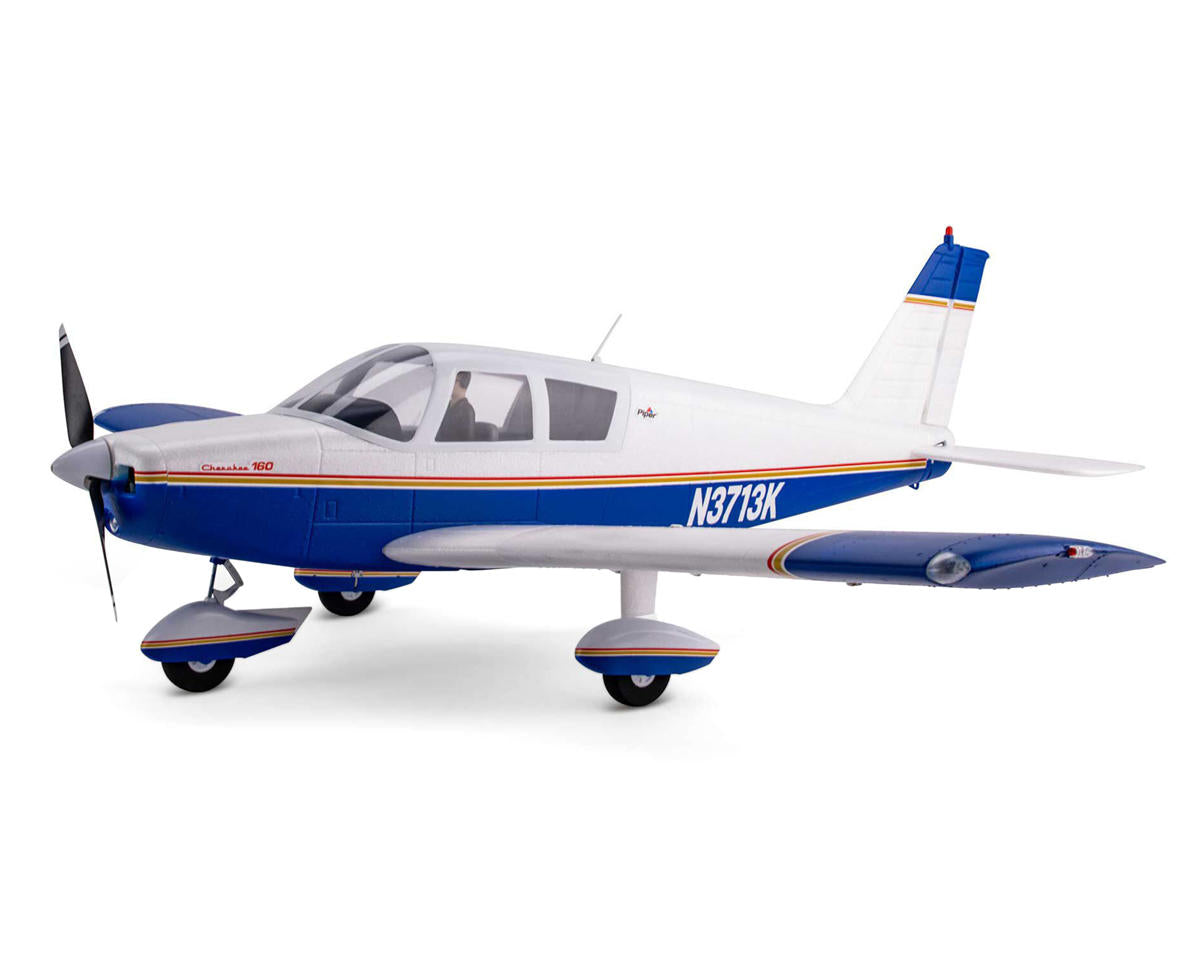 EFL05450 E-Flite Cherokee 1.3m BNF Basic, Blue and White Scheme, EFL05450 E-FLITE