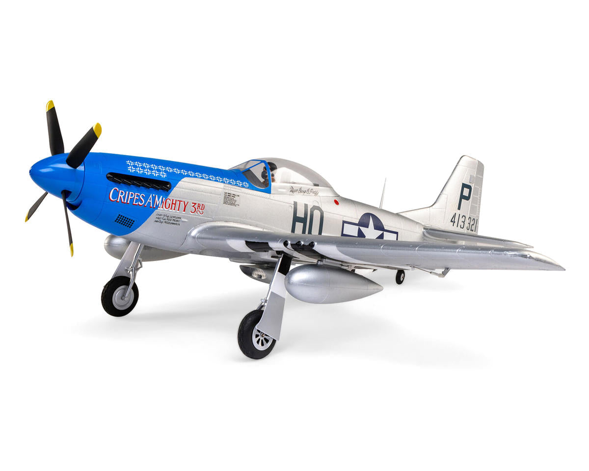 EFL089500 E-Flite P-51D Mustang 1.2m with SAFE Select, BNF Basic, EFL089500 E-FLITE
