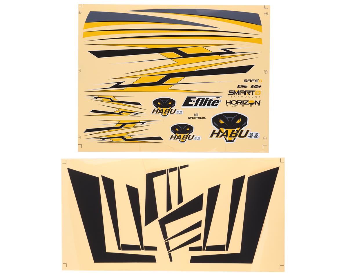 EFL0954 E-Flite Decal Sheet, Habu SS E-FLITE