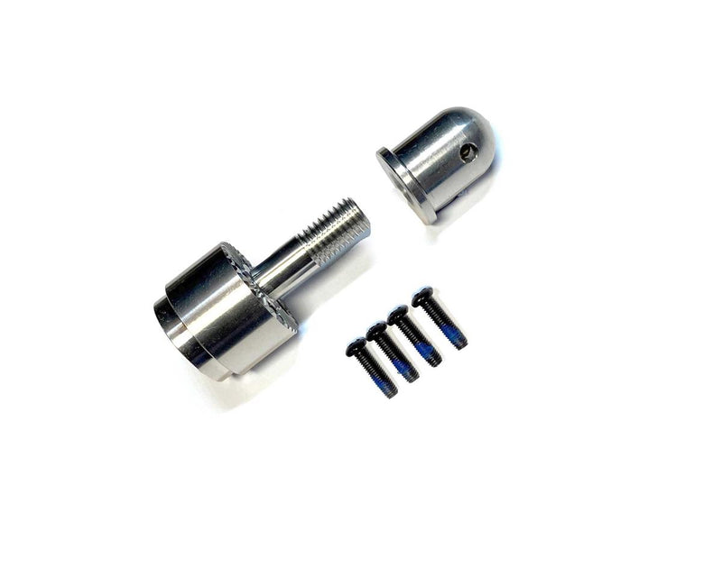 EFL106271 E-Flite Prop Adapter with Spinner Nut, Beechcraft D18