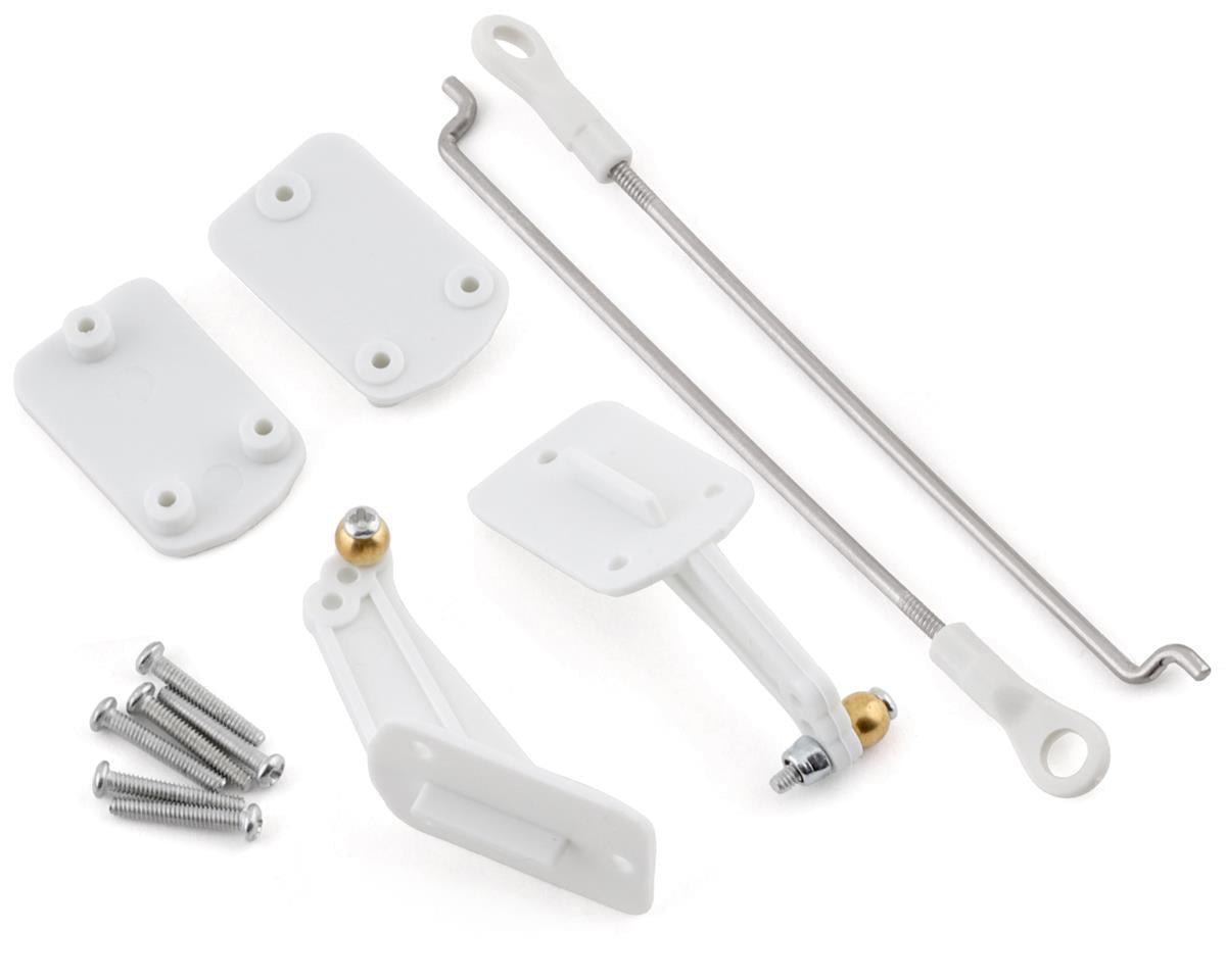 EFL11108 E-Flite Horn/Pushrod Set- Opterra E-FLITE