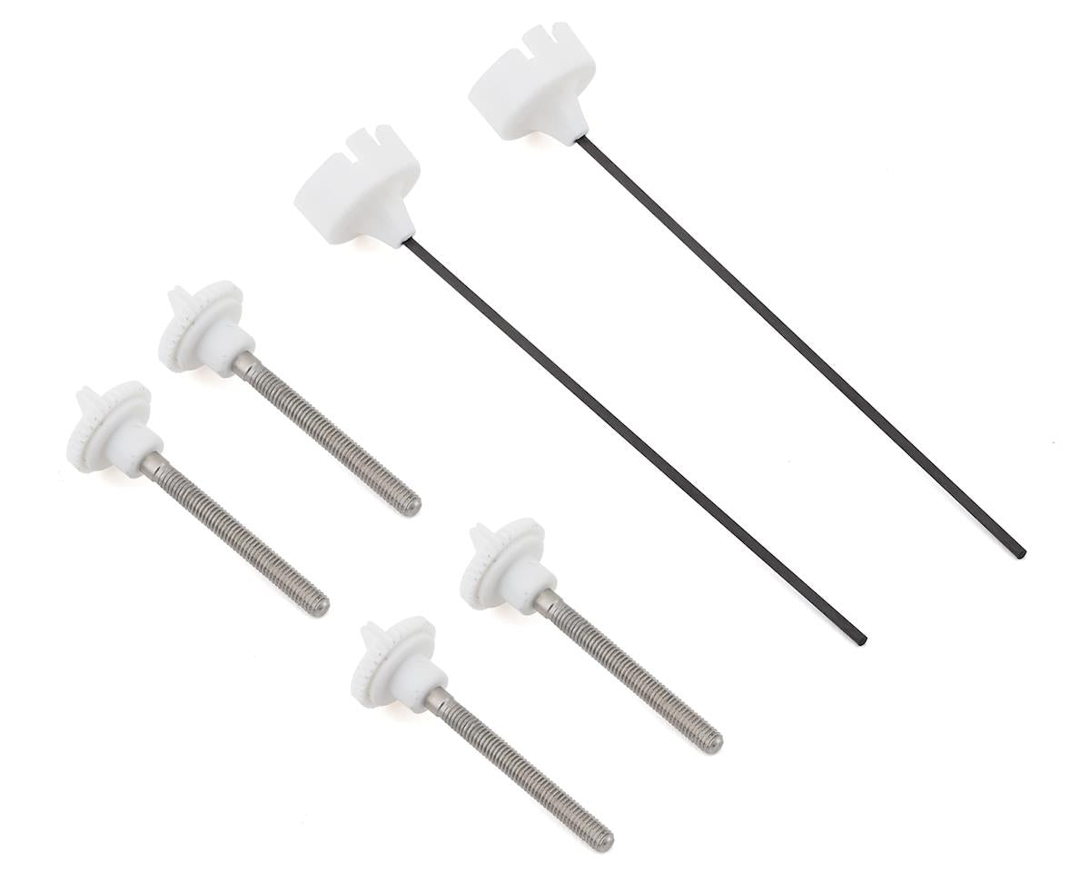 EFL12422 E-Flite Wing Thumb Screws with Antennas, Carbon-Z Cub SS 2m E-FLITE