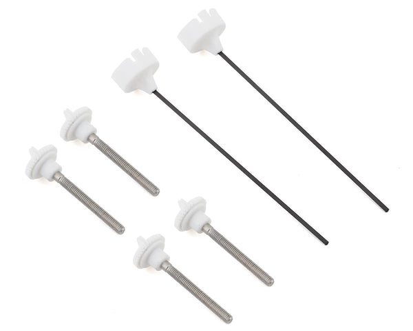 EFL12422 E-Flite Wing Thumb Screws with Antennas, Carbon-Z Cub SS 2m