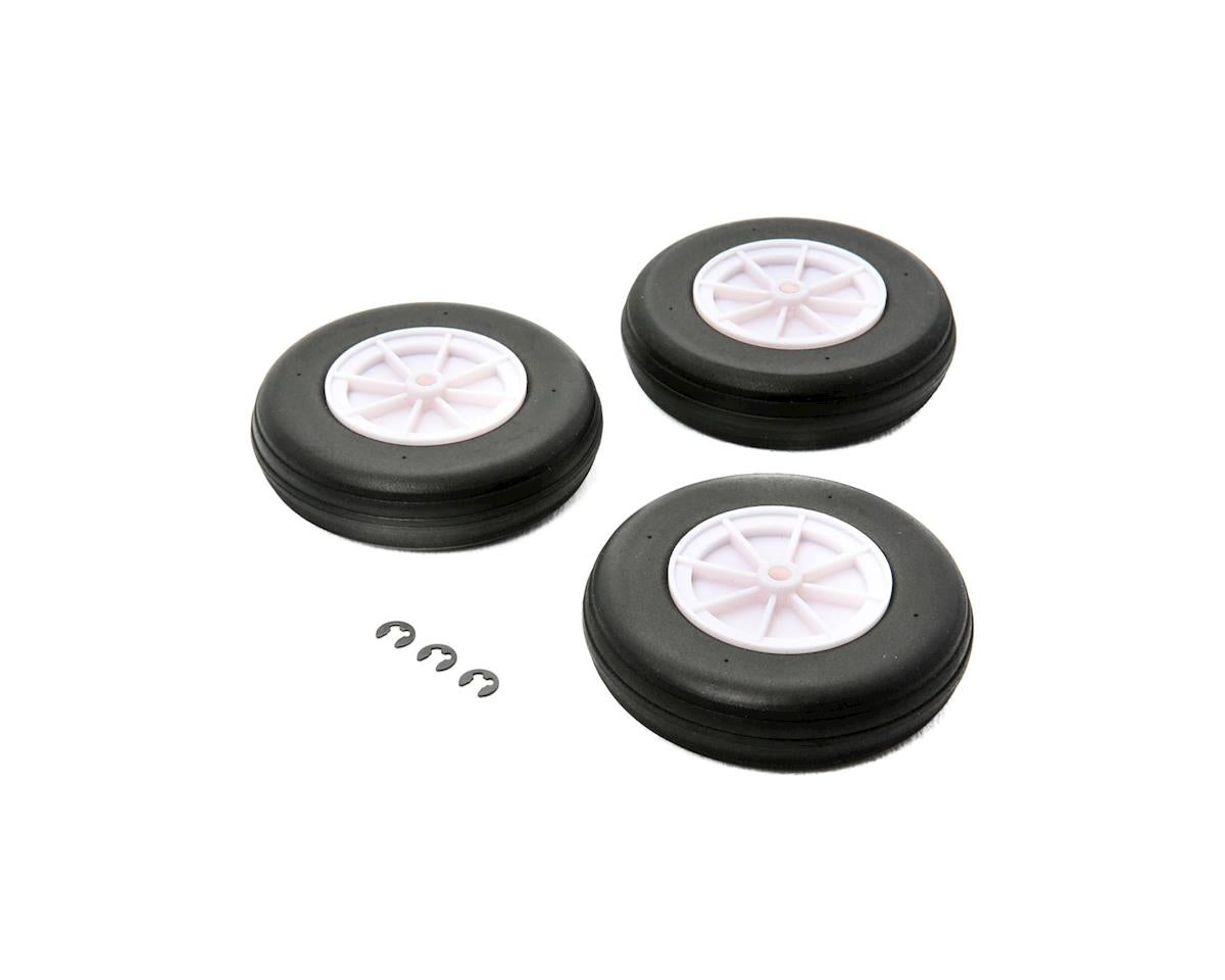 EFL1310 E-Flite Wheel Set (3), Carbon-Z T-28 E-FLITE