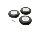 EFL1310 E-Flite Wheel Set (3), Carbon-Z T-28 E-FLITE