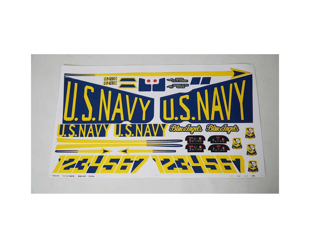 EFL13992 E-Flite Decal sheet, F-18 Blue Angels E-FLITE