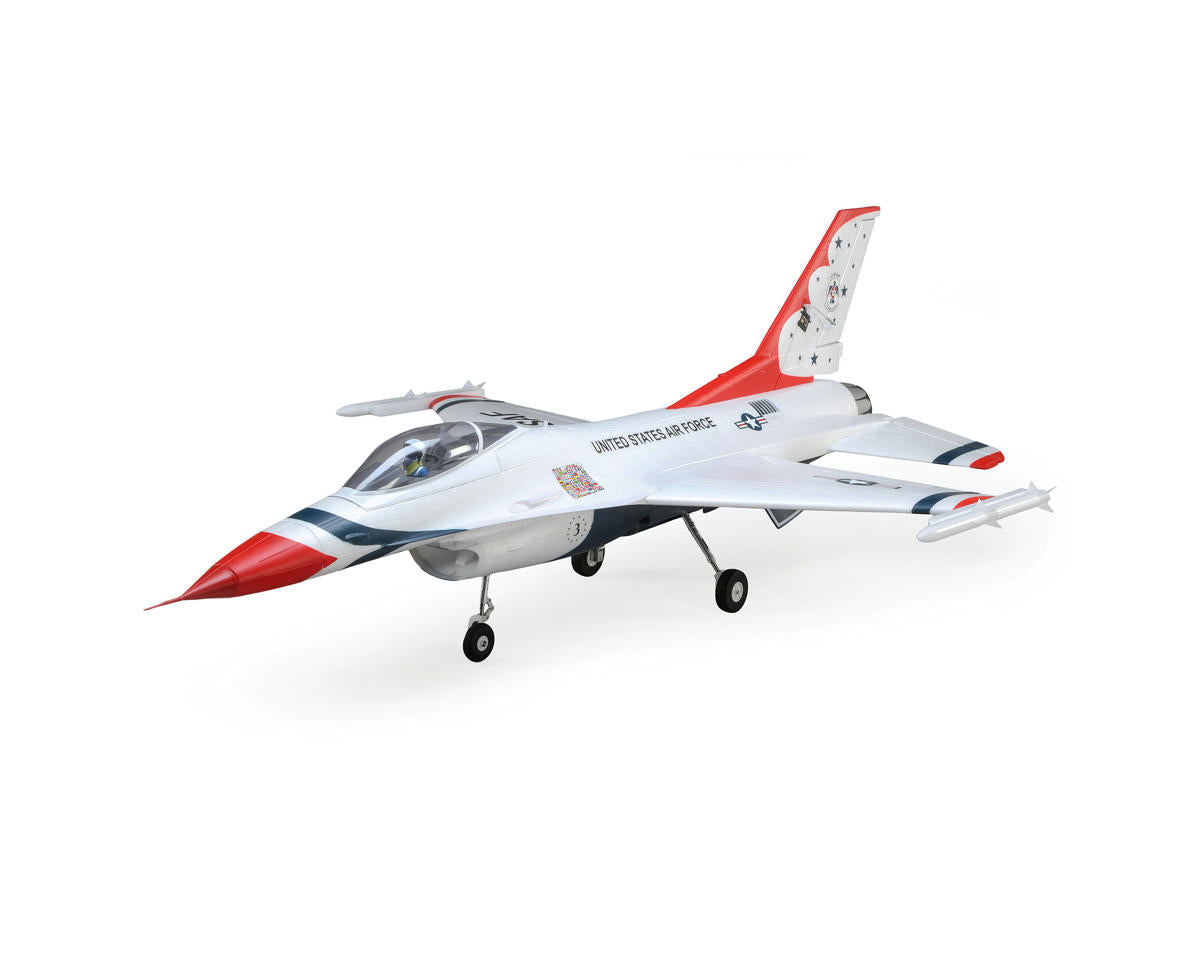 EFL178500 E-Flite F-16 Thunderbirds 70mm EDF Jet, BNF Basic, EFL1785000 E-FLITE