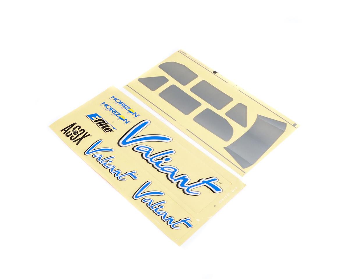 EFL4963 E-Flite Valiant 1.3, Decal Sheet E-FLITE