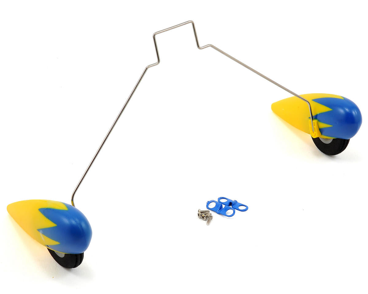 EFL6655 E-Flite Main Landing Gear with Wheel Pants, Viking Model 12 E-FLITE