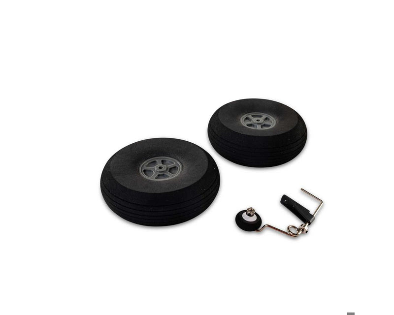 EFL71769 E-Flite Wheel Set, Timber SWS