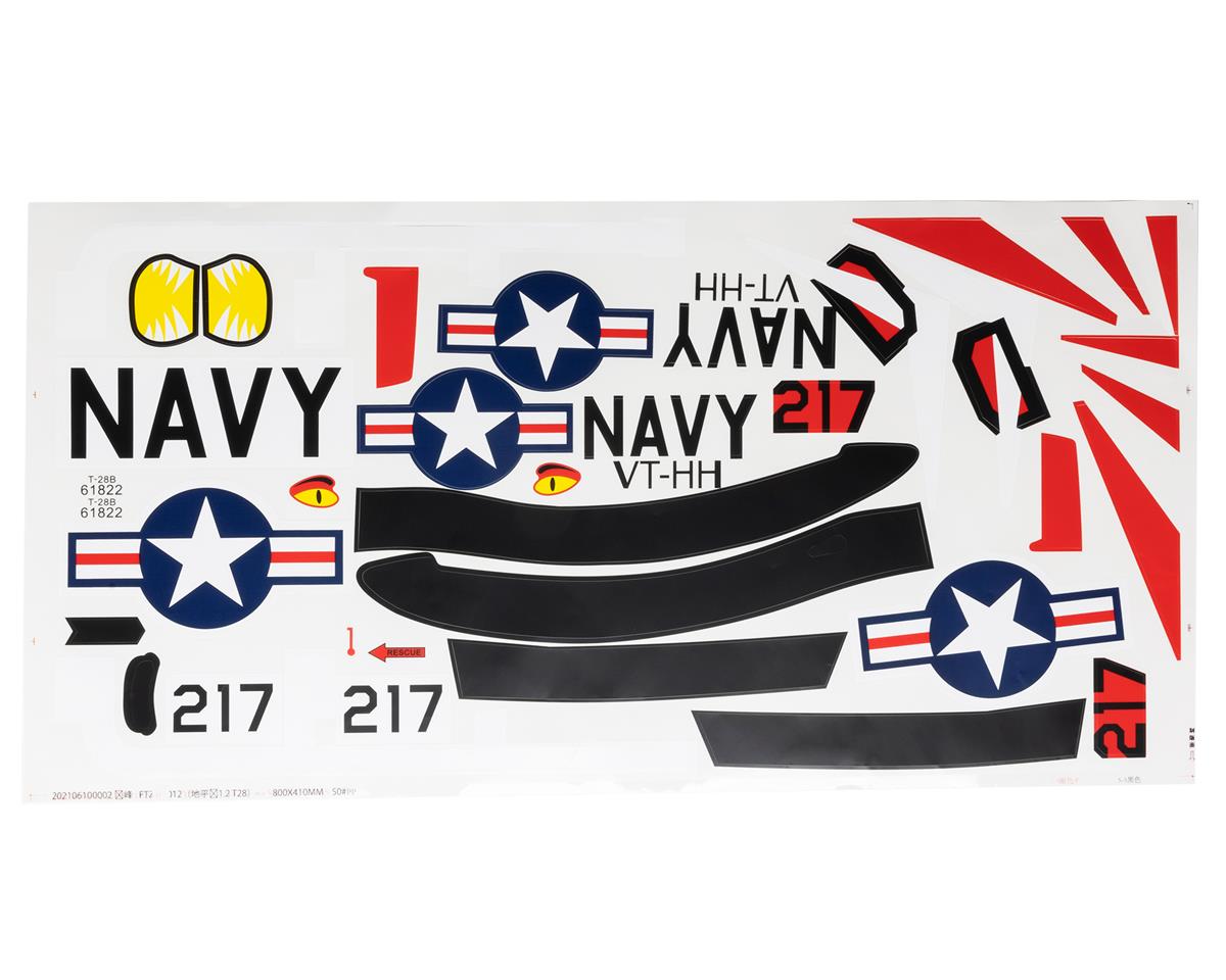 EFL8323 E-Flite Decal Sheet, T-28 1.2m E-FLITE