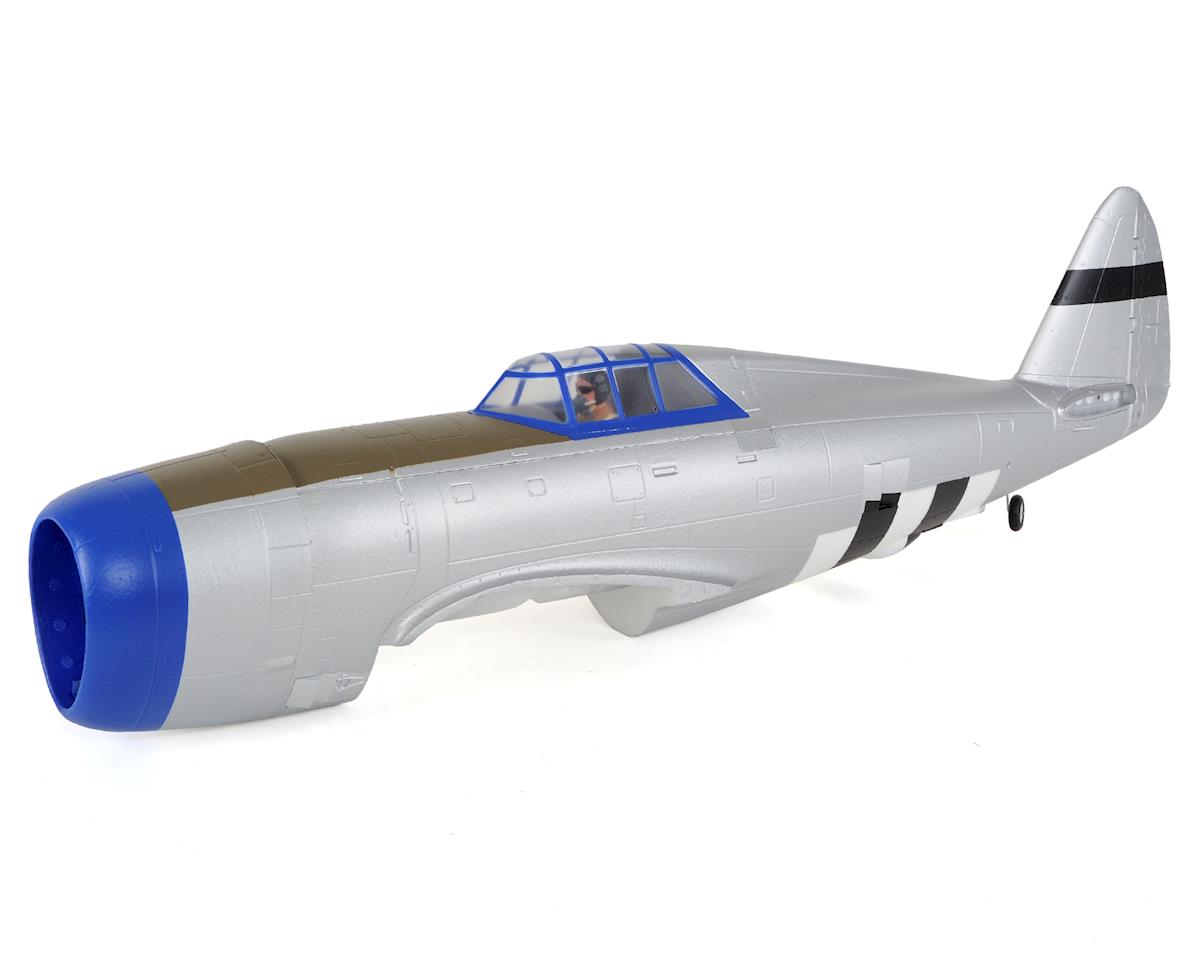 EFL8451 E-Flite Painted Fuselage with hatch, P-47 E-FLITE